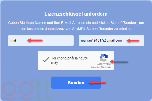 anymp4 screen recorder vao trang giveaway