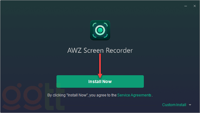awz screen recorder pro cai dat