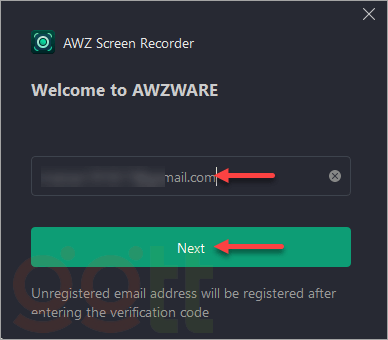 awz screen recorder pro dang ky