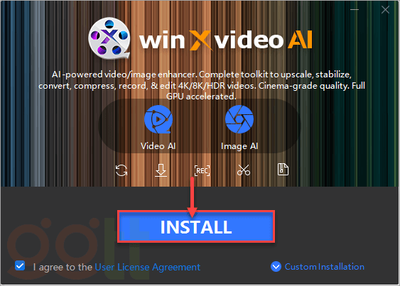 cai dat phan mem winxvideo ai
