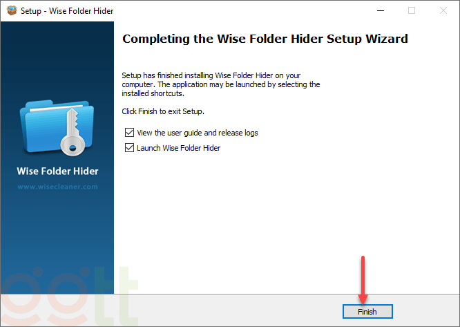 cai dat wise folder hider