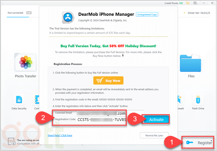 dearmob iphone manager kich hoat day du phan mem dearmob iphone manager kich hoat day du phan mem