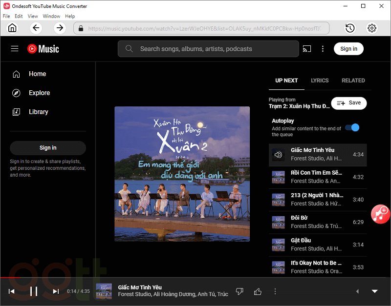 gioi thieu phan mem ondesoft youtube music converter gioi thieu phan mem ondesoft youtube music converter
