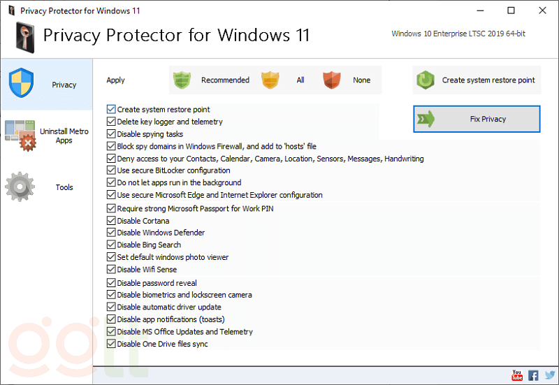 gioi thieu privacy protector for windows 11 gioi thieu privacy protector for windows 11
