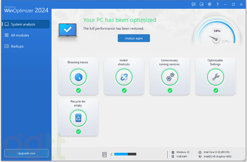 ashampoo winoptimizer 2024 gioi thieu