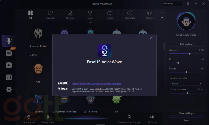 tan huong easeus voicewave