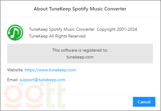 tan huong phan mem tunekeep spotify music converter