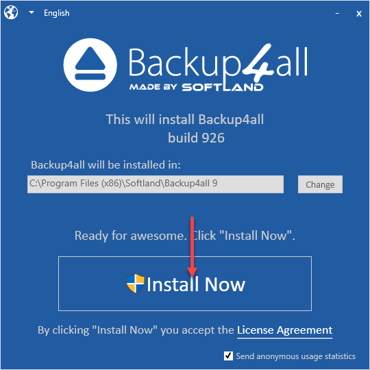 cai dat backup4all lite cai dat backup4all lite