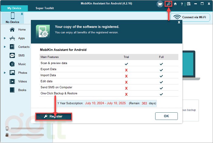 dang ky kich hoat mobikin assistant for android dang ky kich hoat mobikin assistant for android