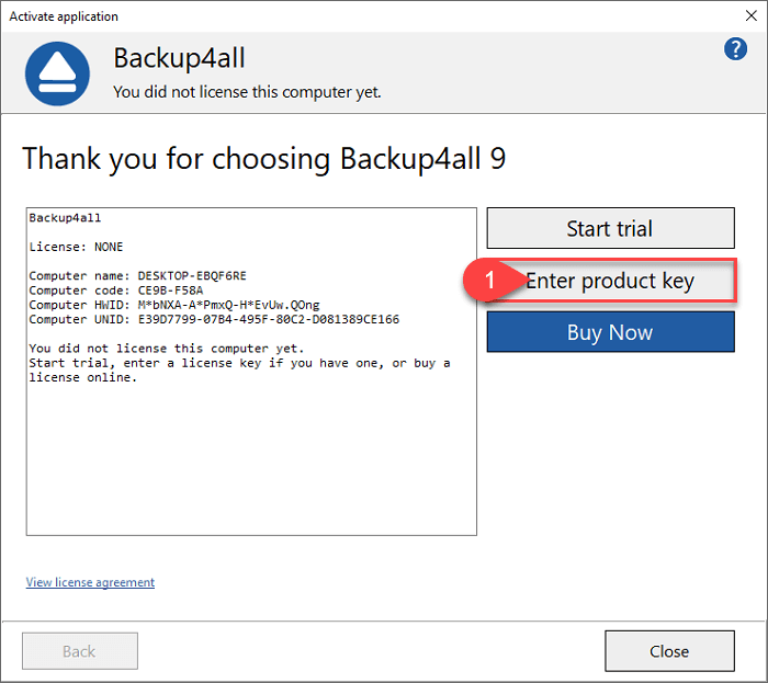 kich hoat backup4all lite kich hoat backup4all lite