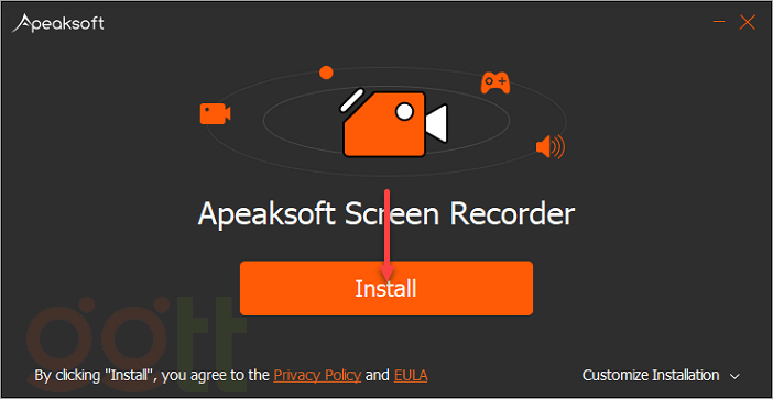 cai dat apeaksoft screen recorder