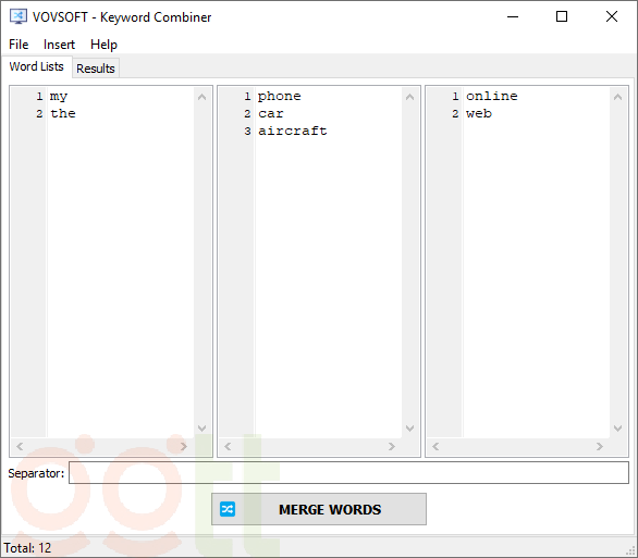 gioi thieu vovsoft keyword combiner gioi thieu vovsoft keyword combiner
