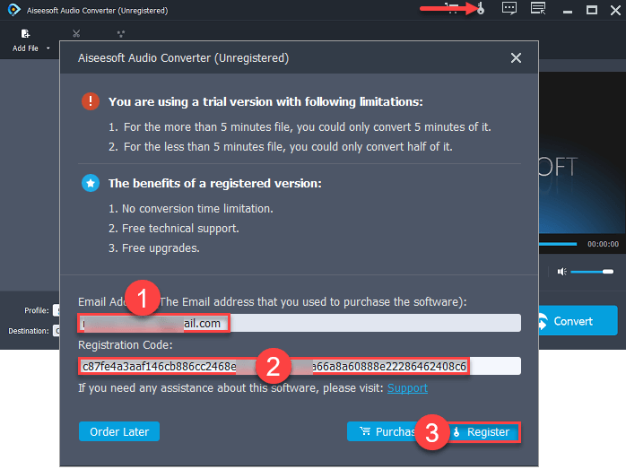 kich hoat aiseesoft audio converter kich hoat aiseesoft audio converter