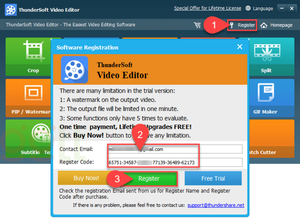 kich hoat thundersoft video editor kich hoat thundersoft video editor