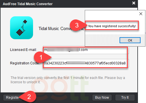 kich hoat thanh cong audfree tidal music converter kich hoat thanh cong audfree tidal music converter